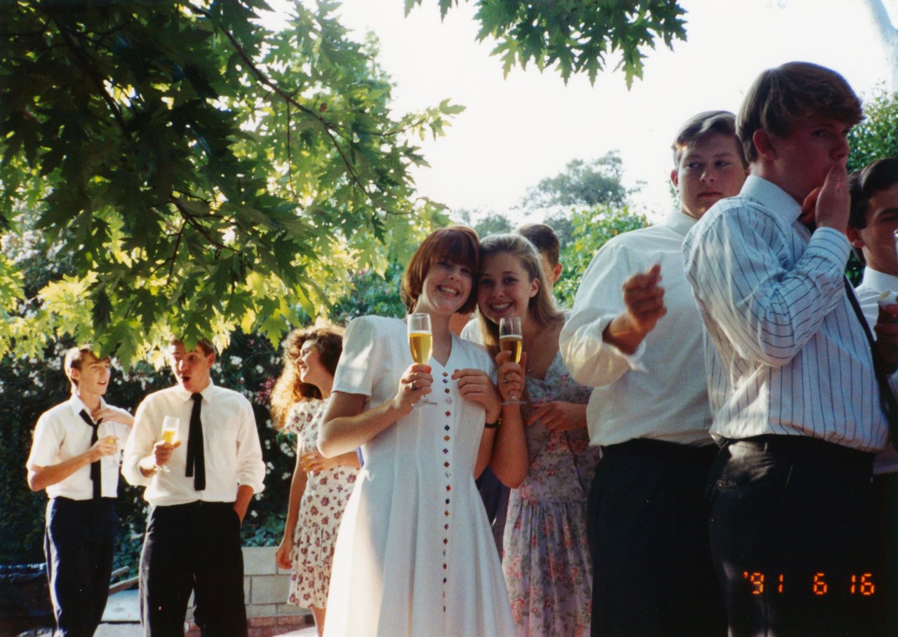 Jens graduation from high school 6-17-91 2